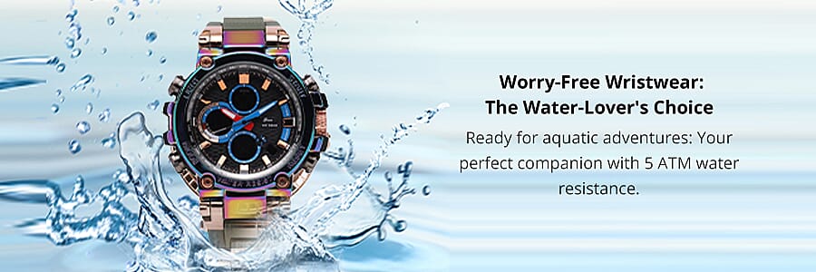 Worry-Free Wristwear: The Water-Lover's Choice Banner
