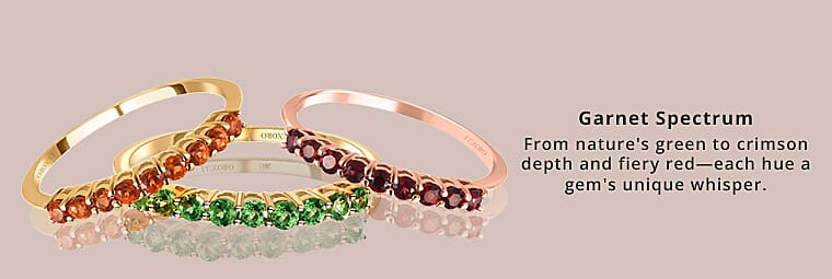 Luxoro Premium Gemstone Stone Ring in 10K Gold Banner