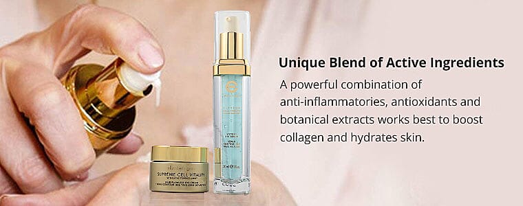 Unique Blend of Active Ingredients Banner