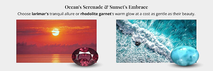 Ocean's Serenade & Sunset's Embrace Banner