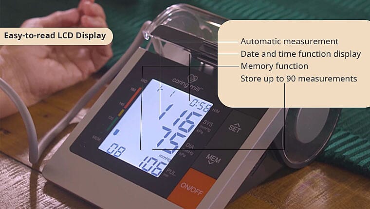 Upper Arm Digital Blood Pressure Monitor Banner