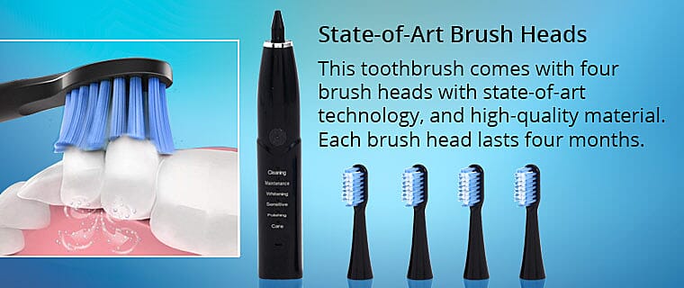 State-of-Art Brush Heads Banner