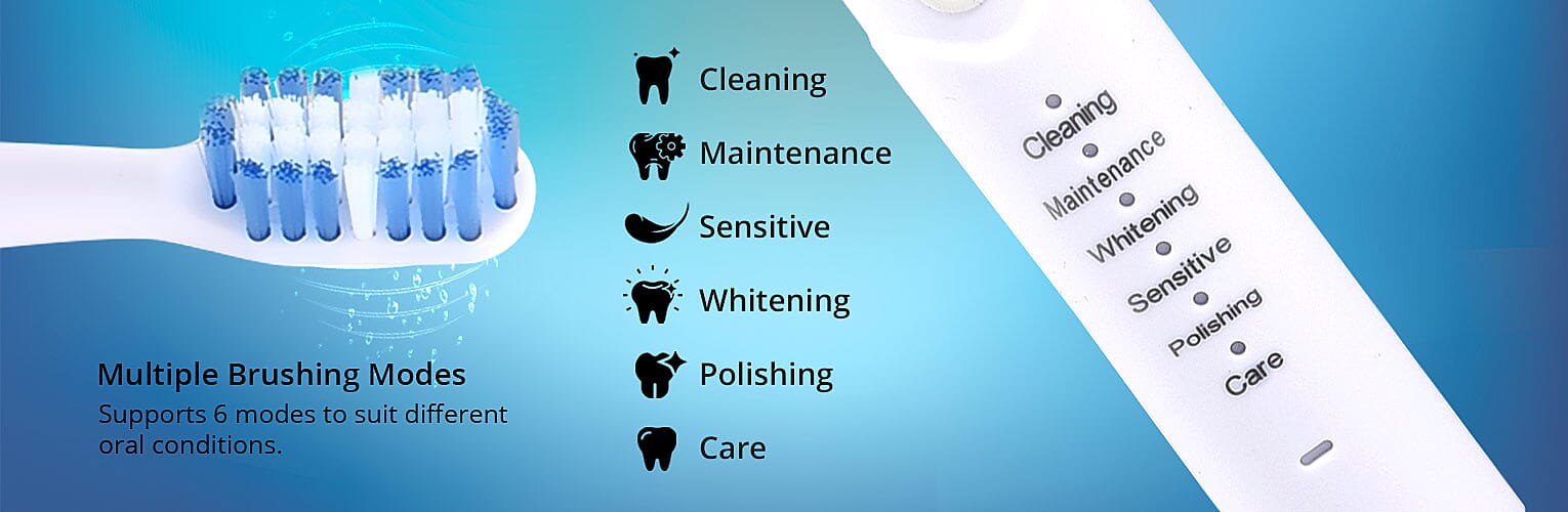 Multiple Brushing Modes Banner
