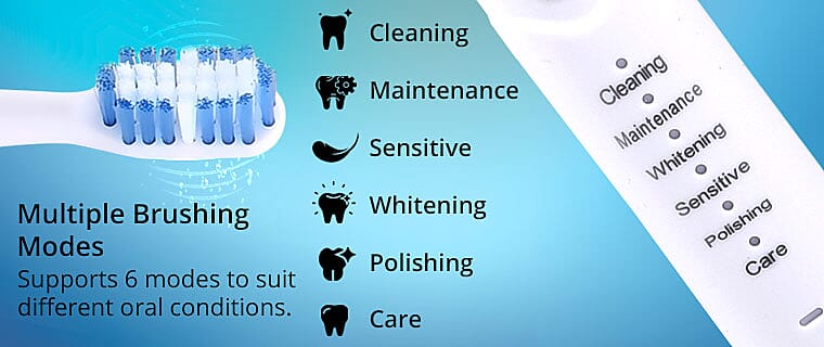 Multiple Brushing Modes Banner