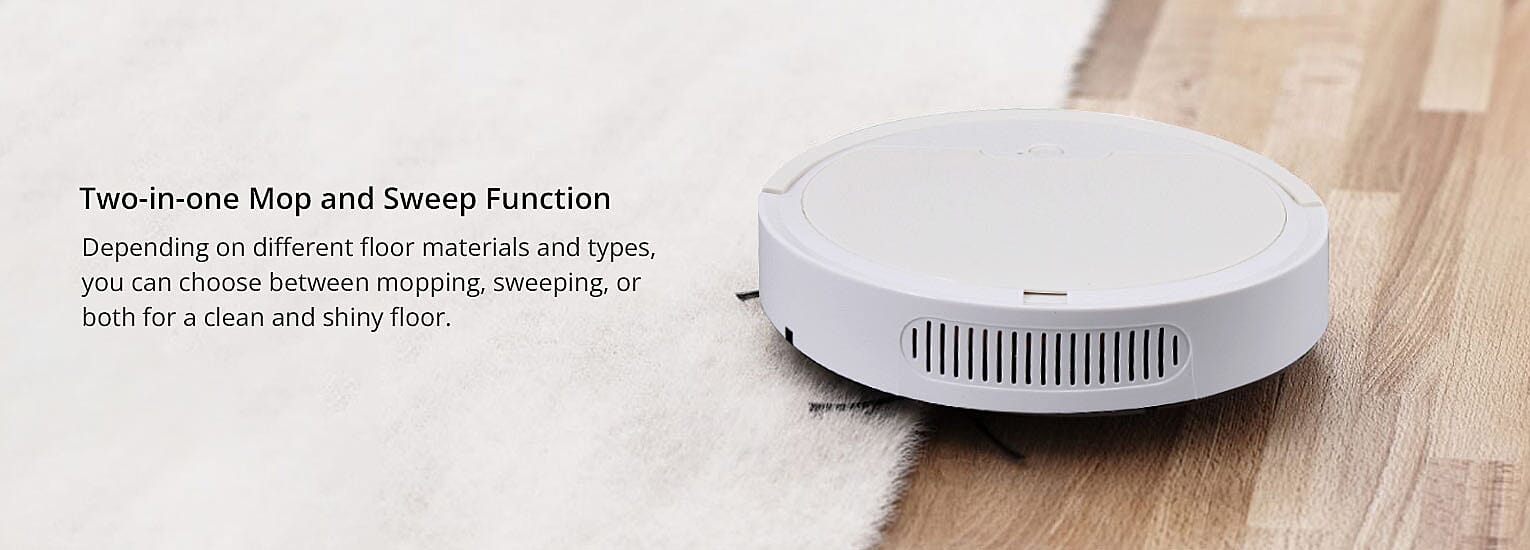 Two-in-one Mop and Sweep Function Banner