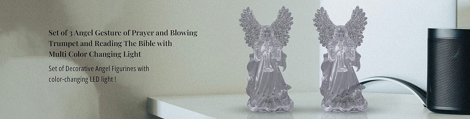 Decorative Angel Figurines Banner