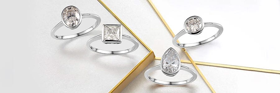Hypnotic Brilliance of Moissanite Banner