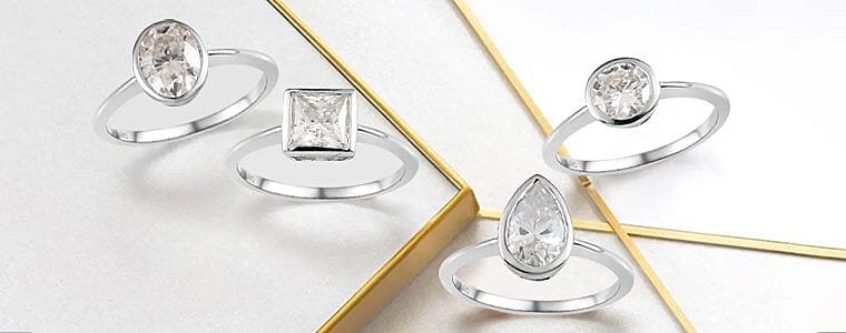 Hypnotic Brilliance of Moissanite Banner