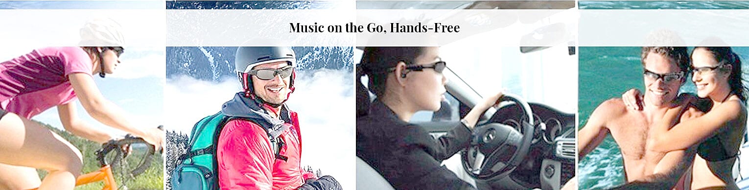 Music on the Go, Hands-Free Banner