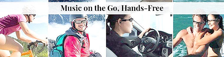 Music on the Go, Hands-Free Banner