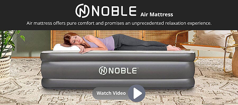Noble Air Mattress Banner