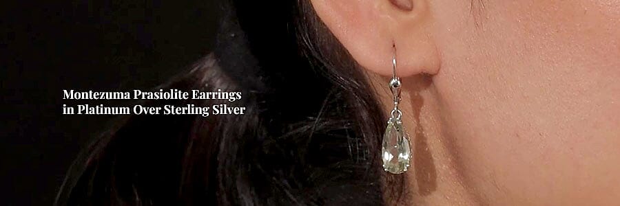 Montezuma Prasiolite Earrings Banner