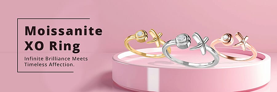 Moissanite Ring  Banner