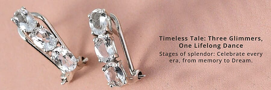  Omega Clip Earrings in Sterling Silver Banner