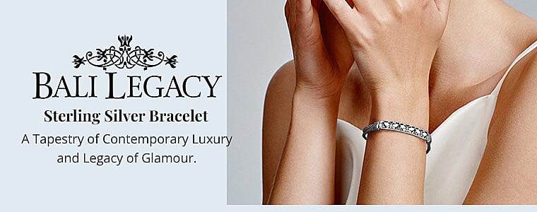 Bali Legacy Sterling Silver Bracelet Banner