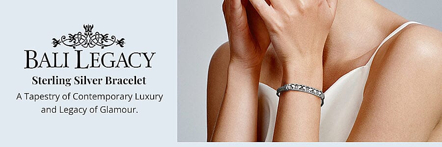 Bali Legacy Sterling Silver Bracelet Banner