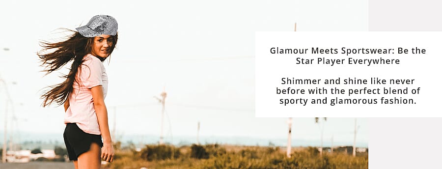 Glamour Meets Sportswear Banner