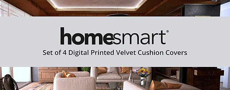 Velvet Cushion Covers Banner