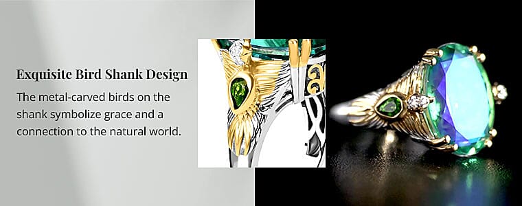 Exquisite Bird Shank Design Banner