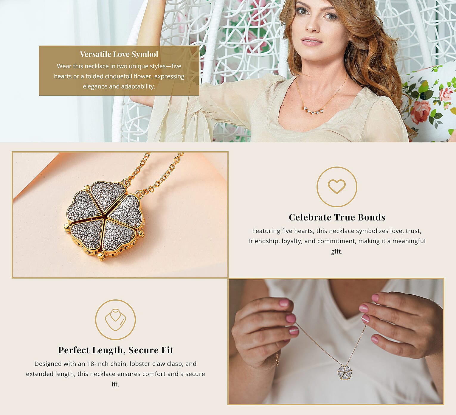 Karis White Diamond Accent Necklace Banner