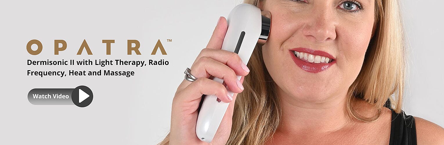 Opatra Dermisonic II with Light Therapy Banner