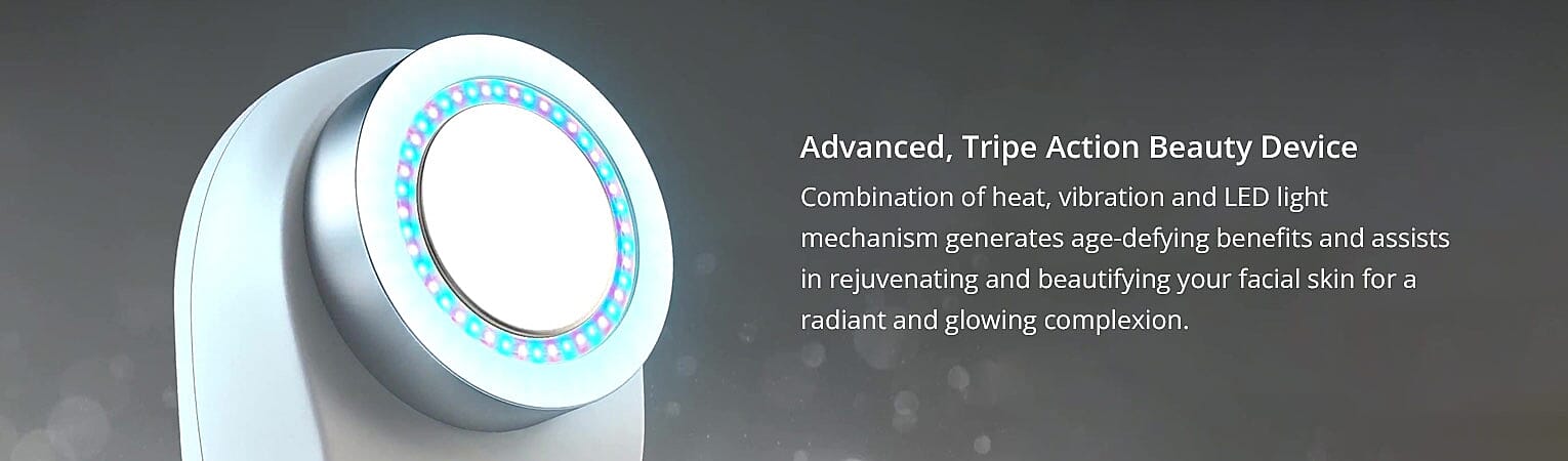Advanced, Tripe Action Beauty Device Banner
