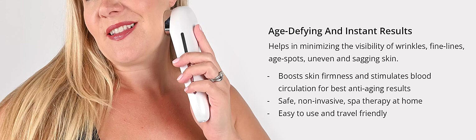 Age-Defying And Instant Results Banner