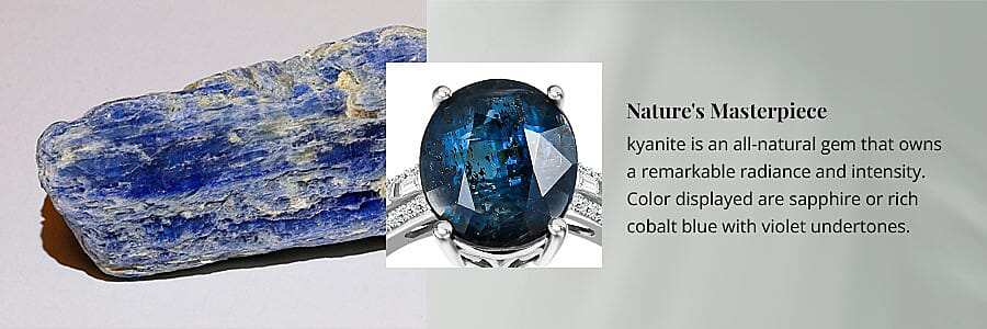 Pure silver & stone indigo