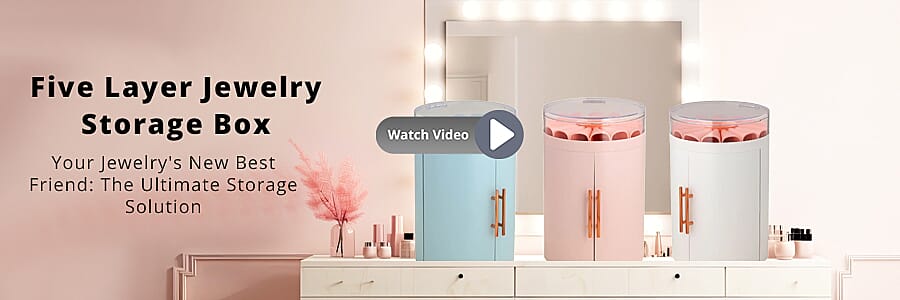 Five Layer Jewelry Storage Box  Banner