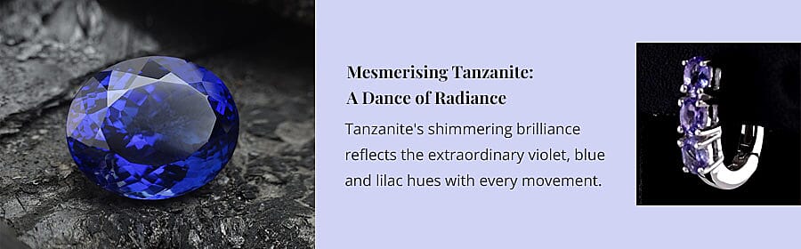 Mesmerising Tanzanite: A Dance of Radiance Banner