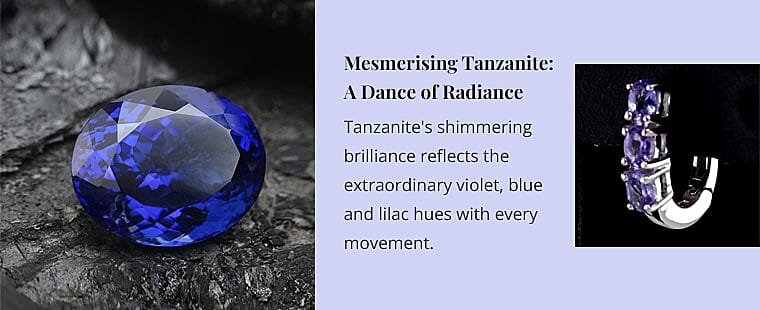 Mesmerising Tanzanite: A Dance of Radiance Banner