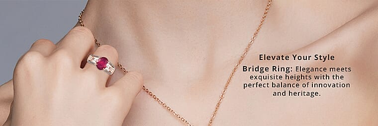 Gemstone Bridge Ring Banner