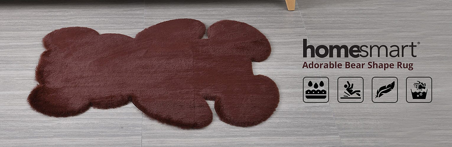 Bear Shape Rug Banner