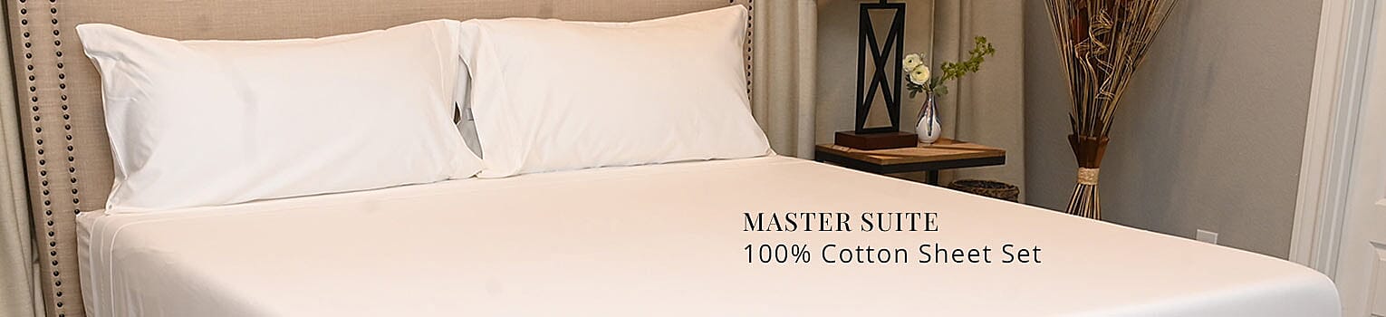 Cotton Sheet Set Banner