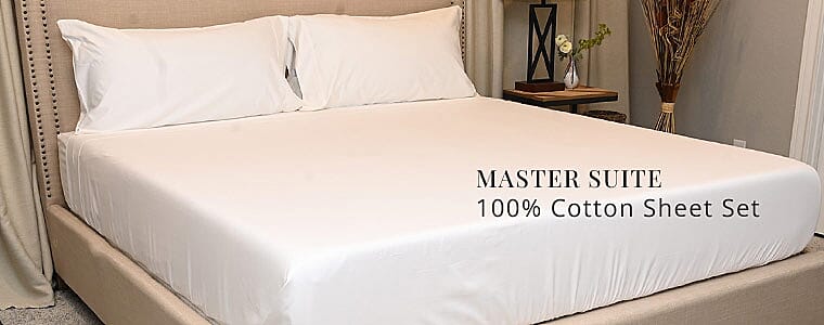 Cotton Sheet Set Banner