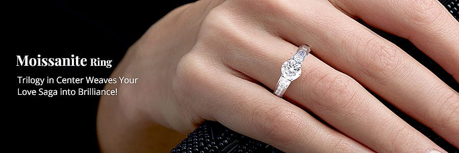 Moissanite Ring Banner