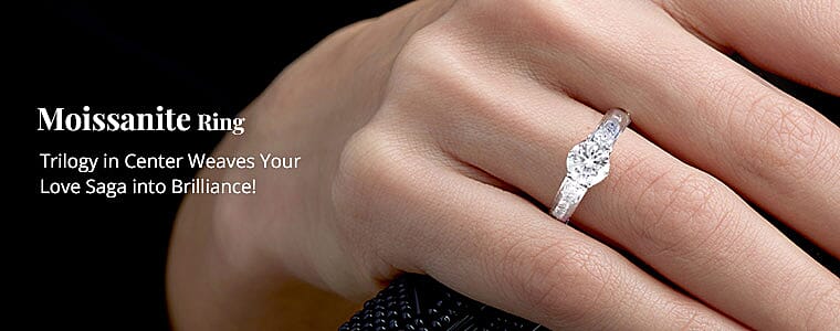 Moissanite Ring Banner