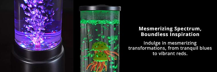 Lamp with Color Changing LED LightBanner