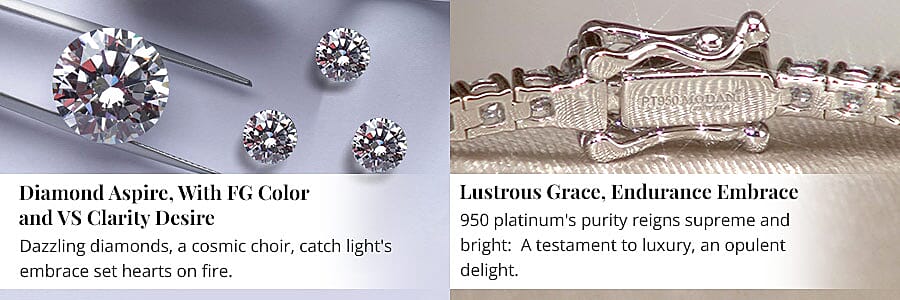 Diamond Aspire, With FG Color and VS Clarity Desire Banner