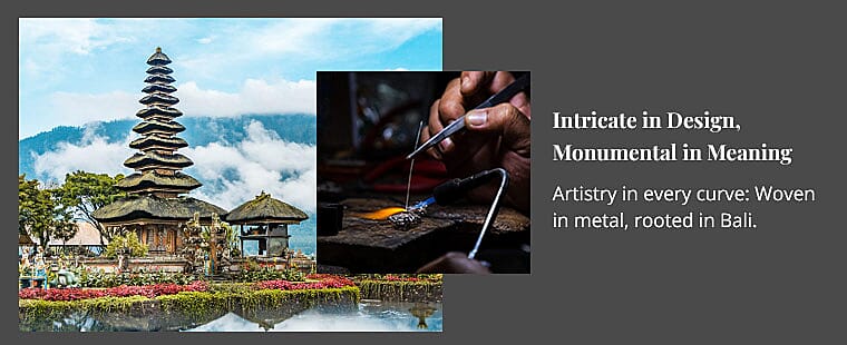 Intricate in Design, Monumental in Meaning Banner