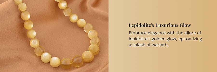 Lepidolite's Luxurious Glow Banner