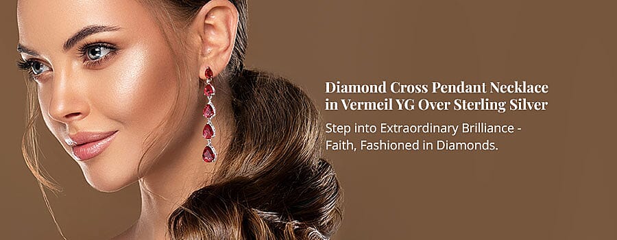 Lab Created Padparadscha Sapphire Drop Earrings in Sterling Silver Banner