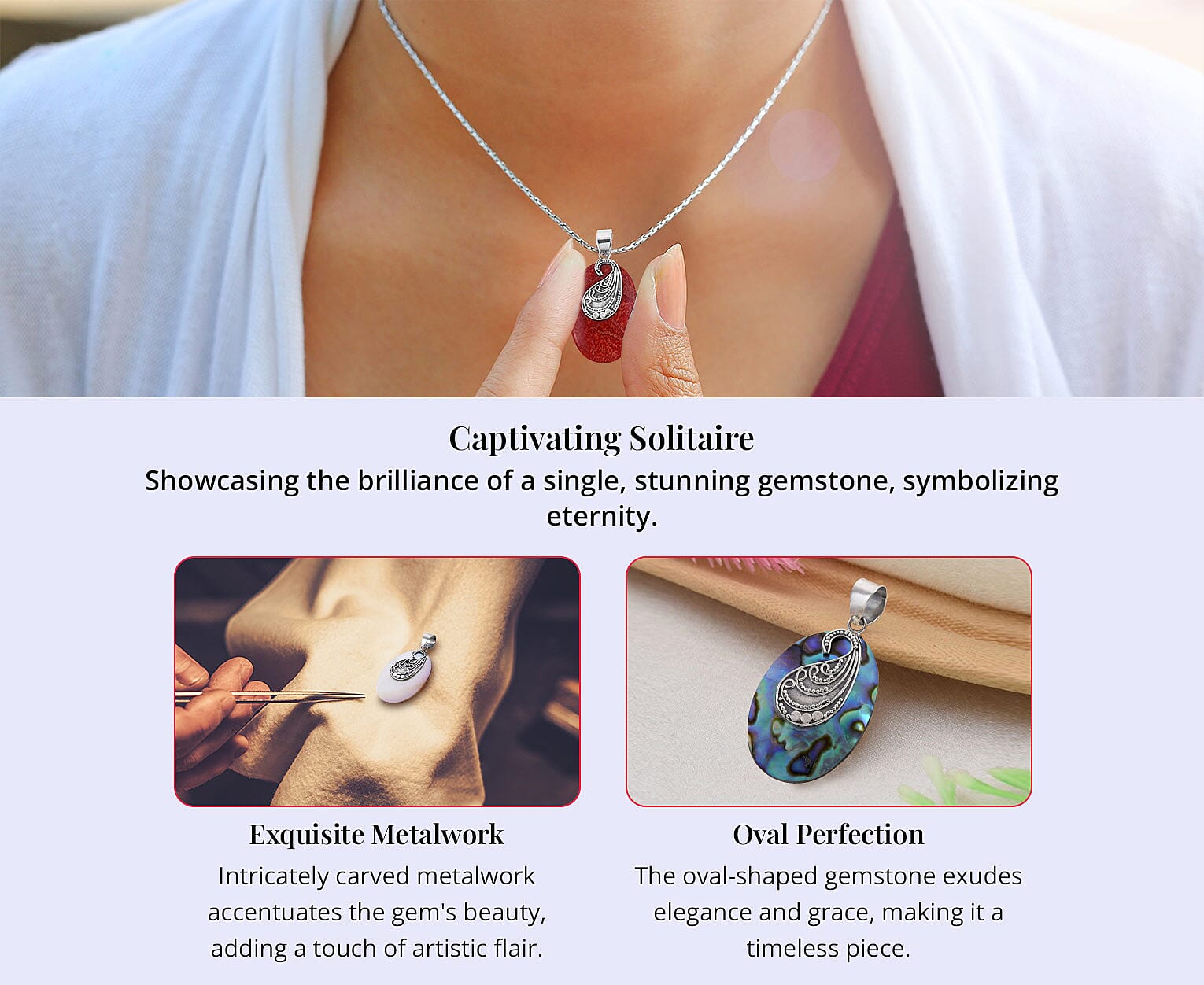 Carved Pendant Banner