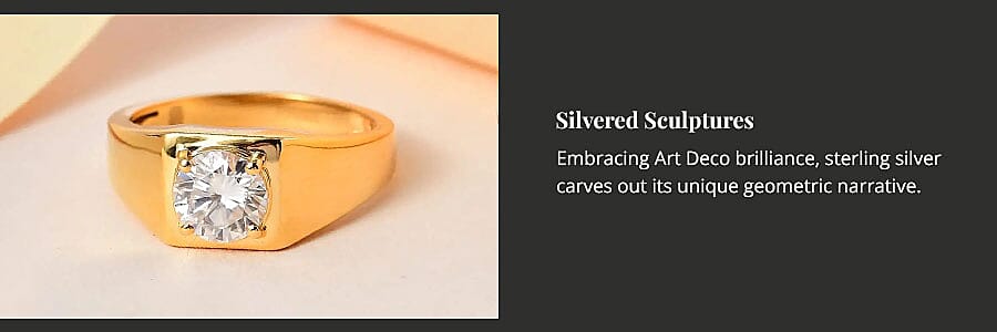 Silvered Sculptures Banner