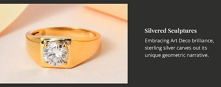 Silvered Sculptures Banner