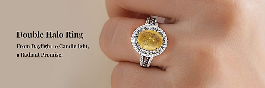 Double Halo Ring Banner