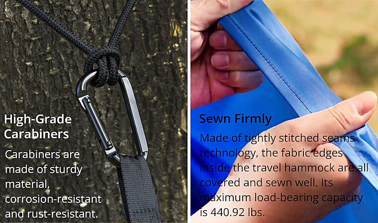 High-Grade Carabiners Banner