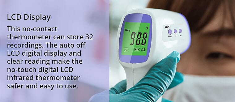 No Touch Thermometer Banner