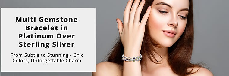 Multi Gemstone Banner