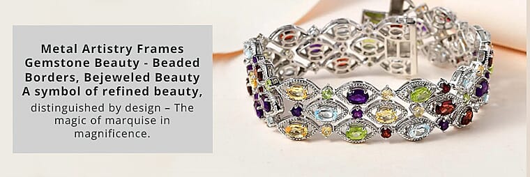 Multi Gemstone Banner